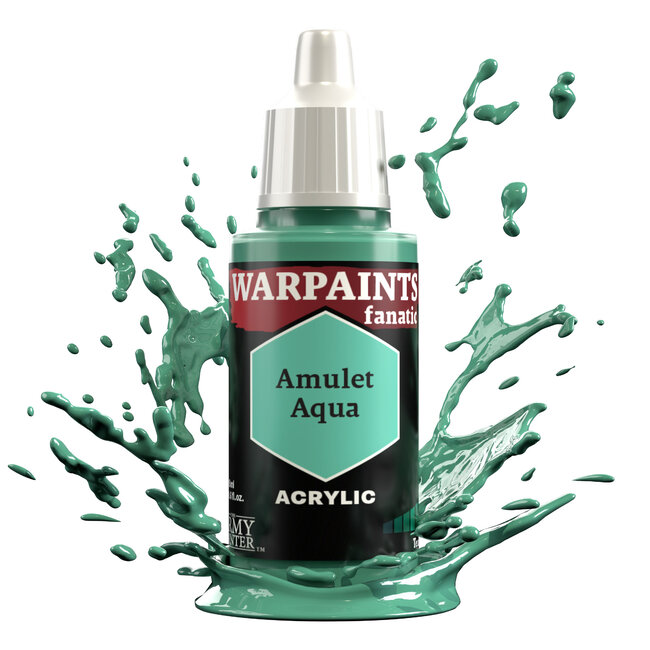 The Army Painter Amulet Aqua Warpaints Fanatic Acrylic Paint - 18ml - WP3048