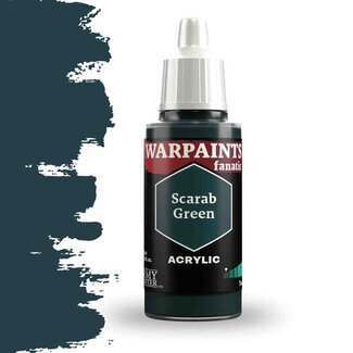 The Army Painter Scarab Green Warpaints Fanatic Acrylic Paint - 18ml - WP3043