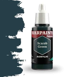The Army Painter Scarab Green Warpaints Fanatic Acrylic Paint - 18ml - WP3043 - image