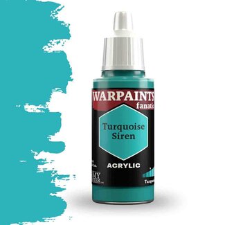 The Army Painter Turquoise Siren Warpaints Fanatic Acrylic Paint - 18ml - WP3039