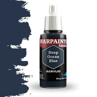 The Army Painter Deep Ocean Blue Warpaints Fanatic Acrylic Paint - 18ml - WP3031