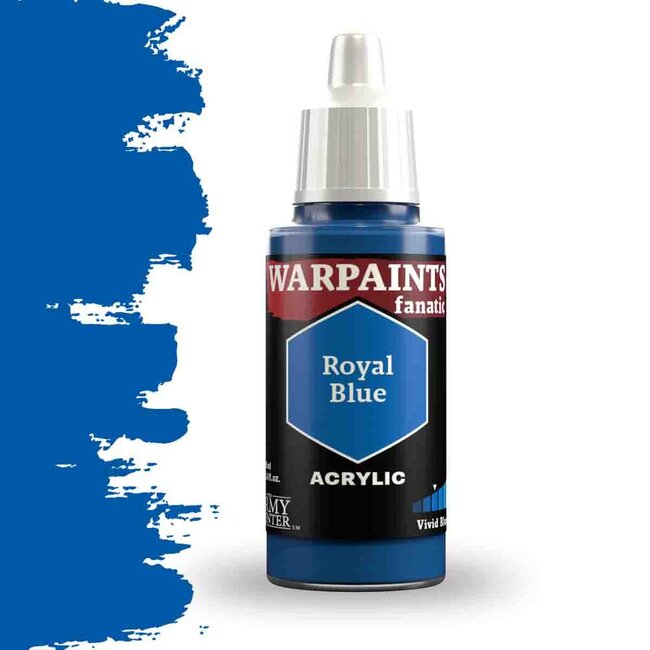The Army Painter Royal Blue Warpaints Fanatic Acrylic Paint - 18ml - WP3027