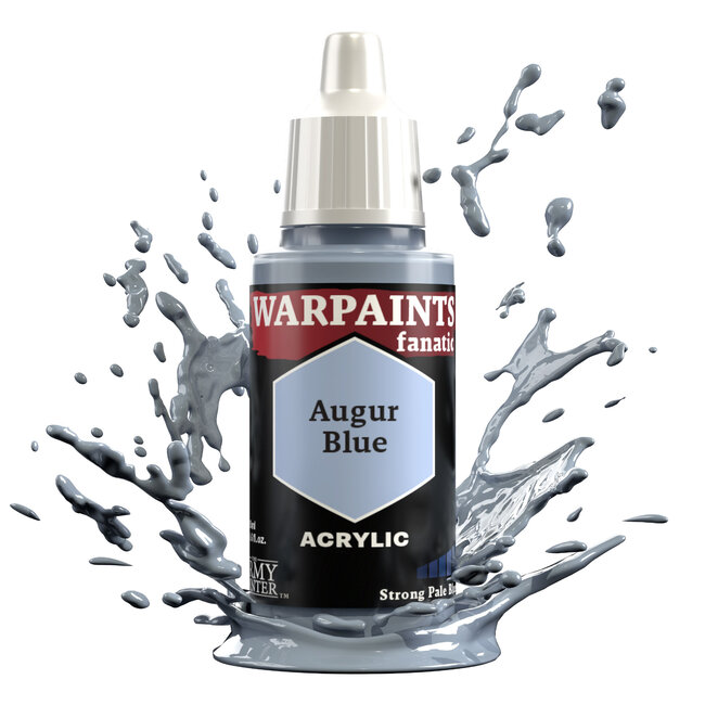 The Army Painter Augur Blue Warpaints Fanatic Acrylic Paint - 18ml - WP3024