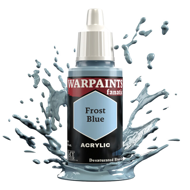 The Army Painter Frost Blue Warpaints Fanatic Acrylic Paint - 18ml - WP3018