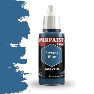 The Army Painter Stratos Blue Warpaints Fanatic Acrylic Paint - 18ml - WP3015 - image