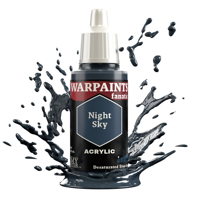 The Army Painter Night Sky Warpaints Fanatic Acrylic Paint - 18ml - WP3013