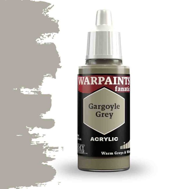 The Army Painter Gargoyle Grey Warpaints Fanatic Acrylic Paint - 18ml - WP3008