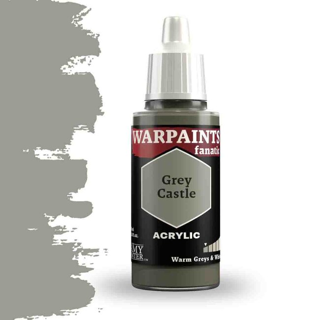 The Army Painter Grey Castle Warpaints Fanatic Acrylic Paint - 18ml - WP3007