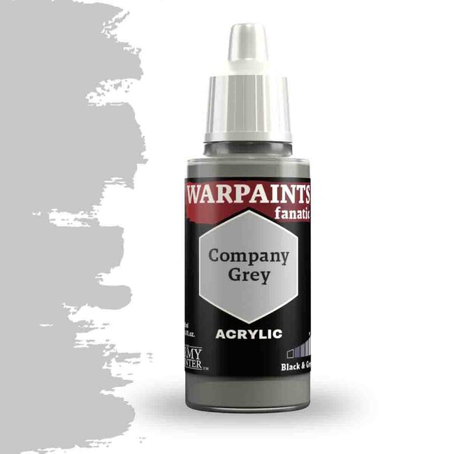 The Army Painter Company Grey Warpaints Fanatic Acrylic Paint - 18ml - WP3005