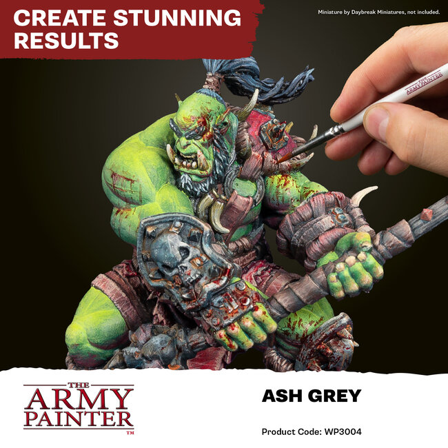 The Army Painter Ash Grey Warpaints Fanatic Acrylic Paint - 18ml - WP3004