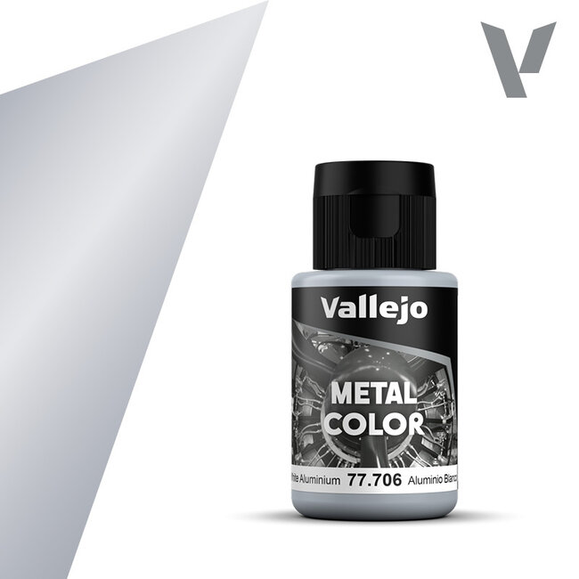 Vallejo Metal Color White Aluminum - 32ml - 77706