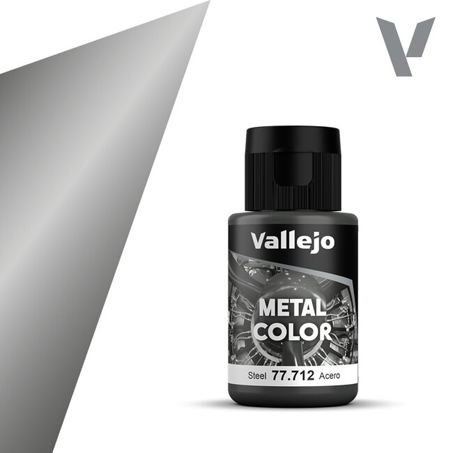 Vallejo Metal Color Steel - 32ml - 77712
