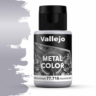 Vallejo Metal Color Semi Matte Aluminium - 32ml - 77716