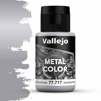 Vallejo Metal Color Dull Aluminium - 32ml - 77717