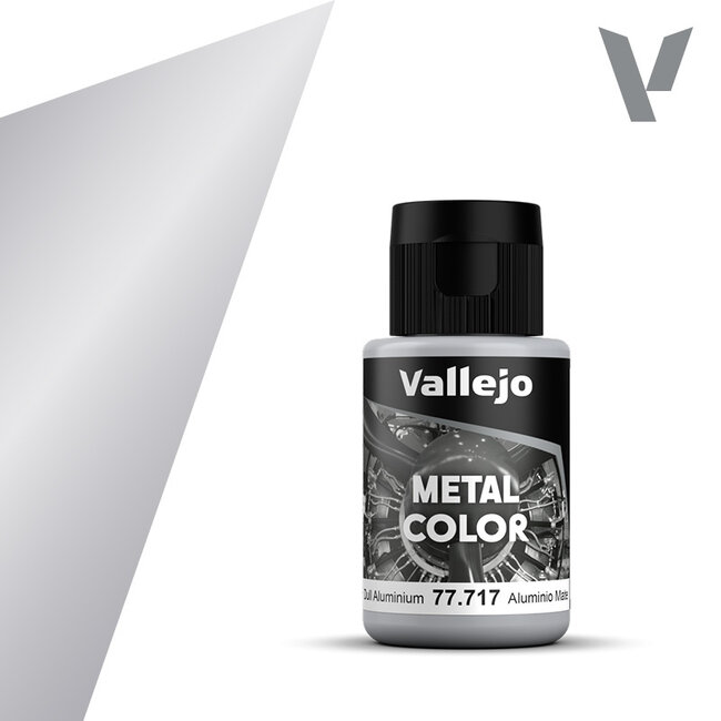 Vallejo Metal Color Dull Aluminium - 32ml - 77717