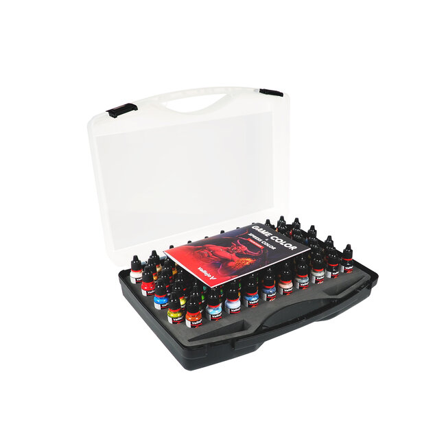 Vallejo Game Color Foundation Case - 80 colors - 18ml - 72180