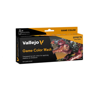 Vallejo Game Color Wash - 8 kleuren - 18ml - 72190 - image