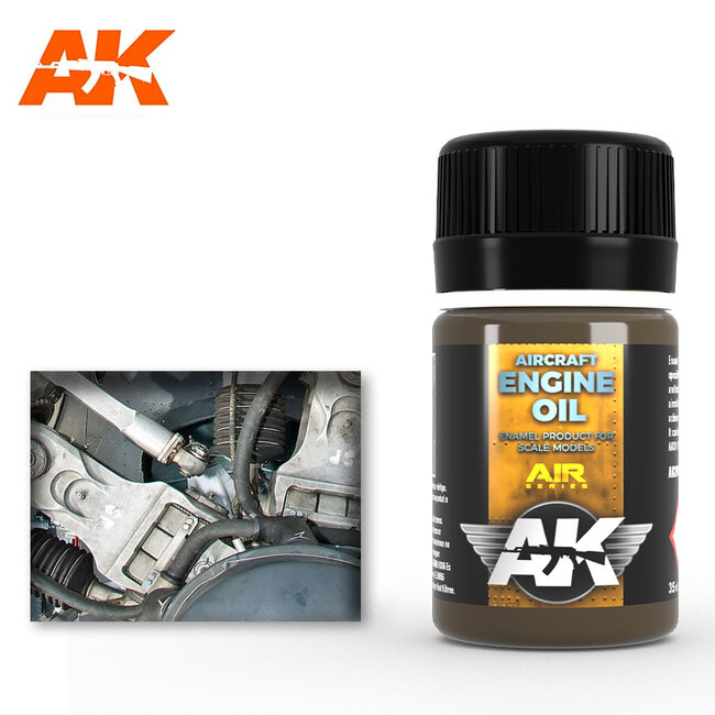 AK interactive Aircraft Engine Oil - Air Series - AK Weathering - 35ml - AK2019