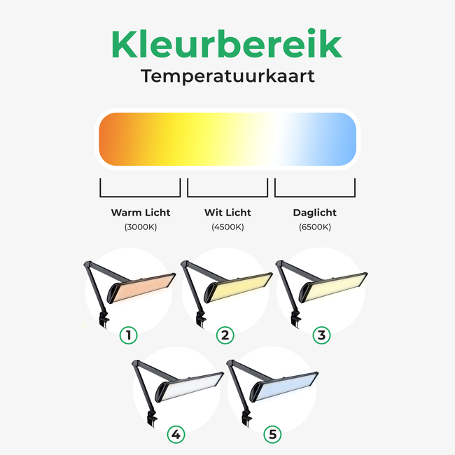 SBR Professional Daylight Lamp Black