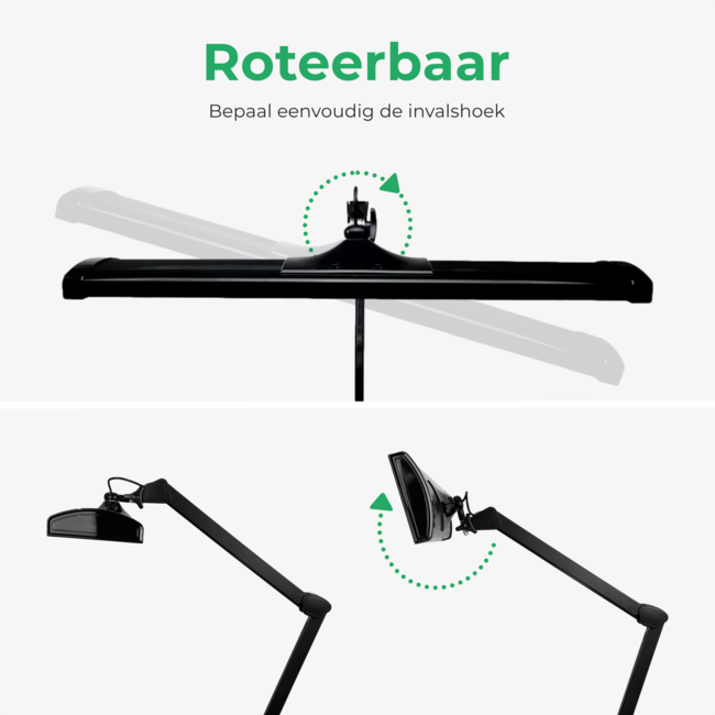SBR Professional Daglichtlamp Zwart