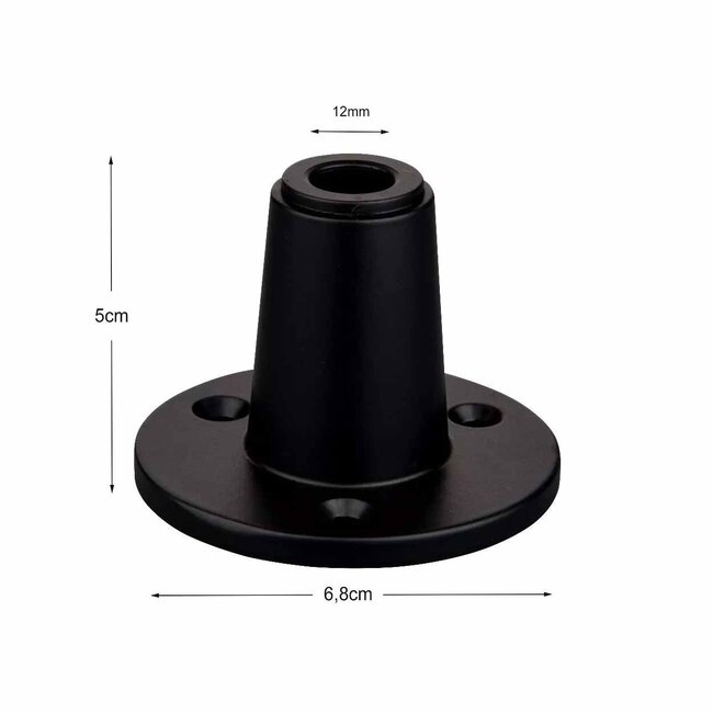 Daylight Table holder Black for Daylight and SBR Daylight lamps