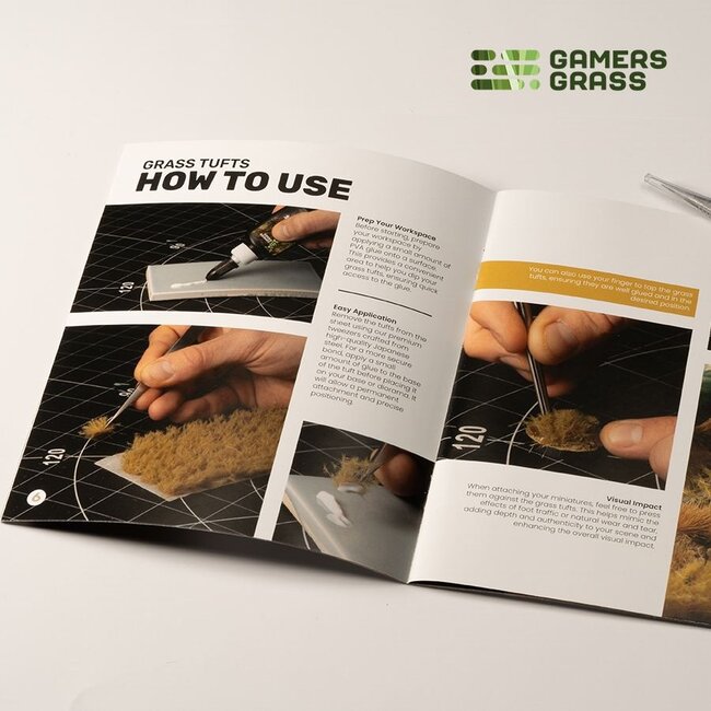 Gamers Grass Dry Grass Tuft Starter Box - GGSB-D