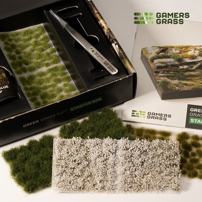 Gamers Grass Green Grass Tuft Starter Box - GGSB-G