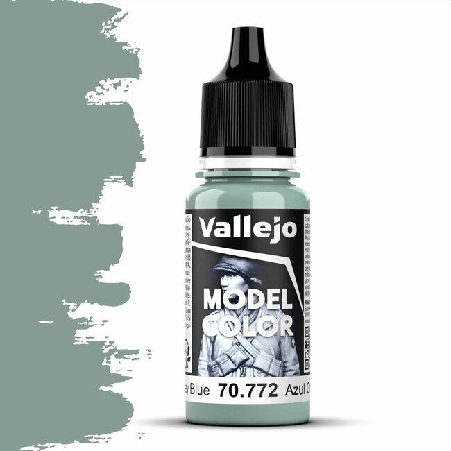 Vallejo Model Color Medium Grey Blue - 18ml - 70772