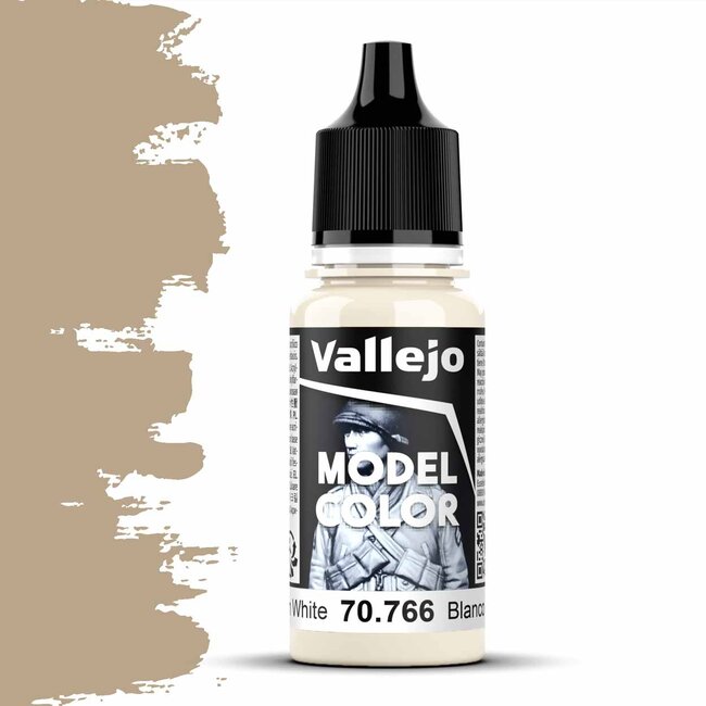 Vallejo Model Color Cream White - 18ml - 70766