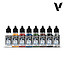 Vallejo Model Color Wargames Basics - 8 kleuren - 18ml - 70260