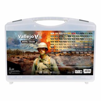 Vallejo Model Color Military Case - 80 kleuren - 18ml - 70253 - image