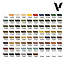 Vallejo Model Color Military Case - 80 colors - 18ml - 70253