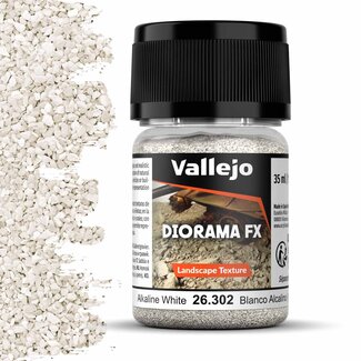 Vallejo Alkaline White 1-2mm Diorama FX Landscape Textures - 35ml - 26302 - image