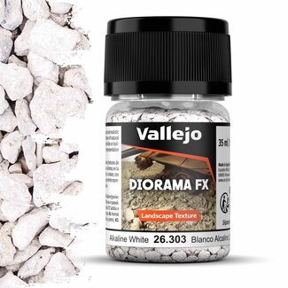Vallejo Alkaline White 2-5mm Diorama FX Landscape Textures - 35ml - 26303 - image