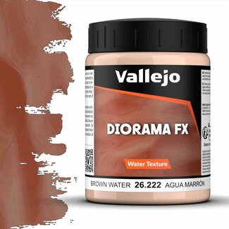 Vallejo Brown Water Diorama FX - 200ml - 26222 - image