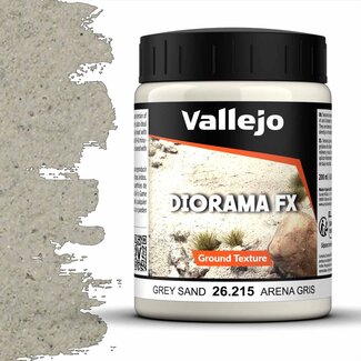 Vallejo Grey Sand Ground Texture Diorama FX - 200ml - 26215 - image