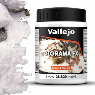Vallejo Vallejo Snow Ground Texture Diorama FX - 200ml - 26820 - image