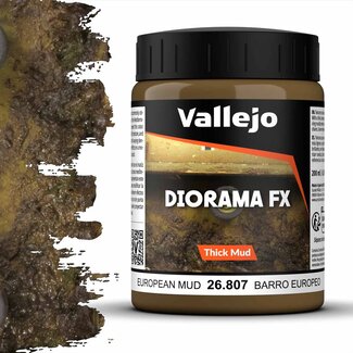 Vallejo European Mud Thick Mud Diorama FX - 200ml - 26807 - image