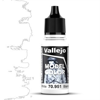 Vallejo Model Color White -18ml - 70951 - image