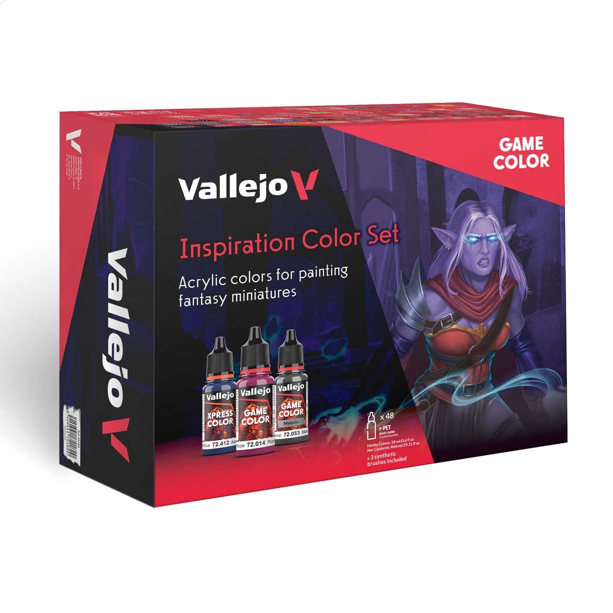Game Color Inspiration Set - 48 kleuren - 18ml - 72182 - Scenery ...