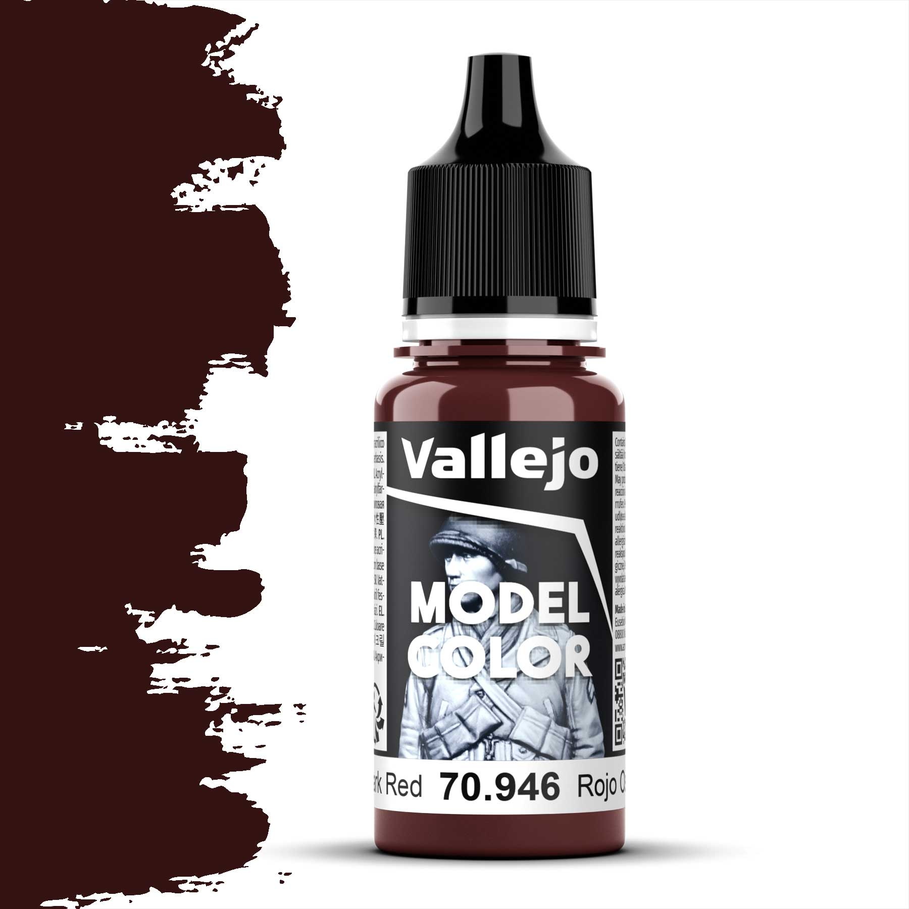 Vallejo Model Color Dark Red - 18ml - 70946 kopen! - Scenery Workshop BV
