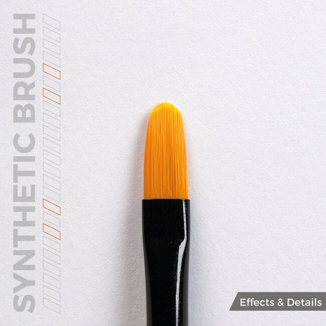 AK interactive Filbert Synthetic Brush 6 - AKB016