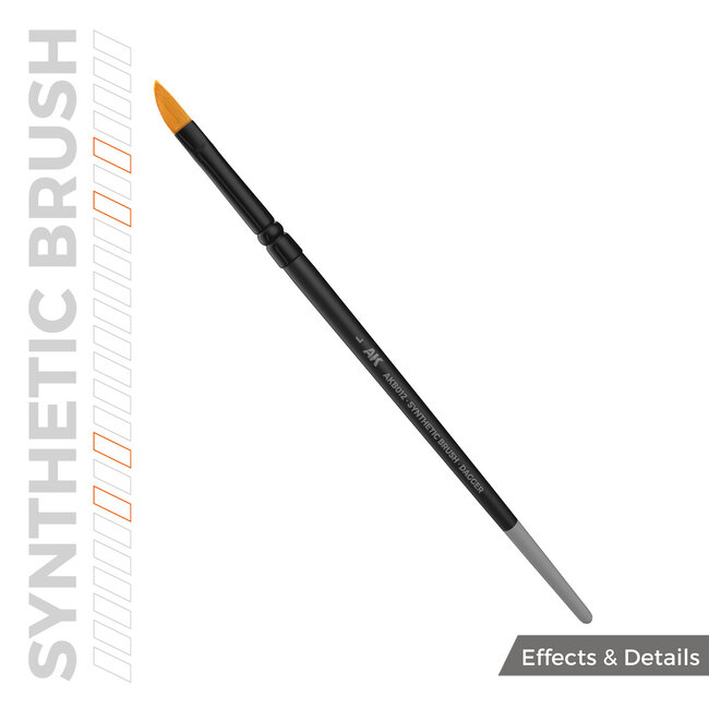 AK interactive Dagger Synthetic Brush L - AKB012