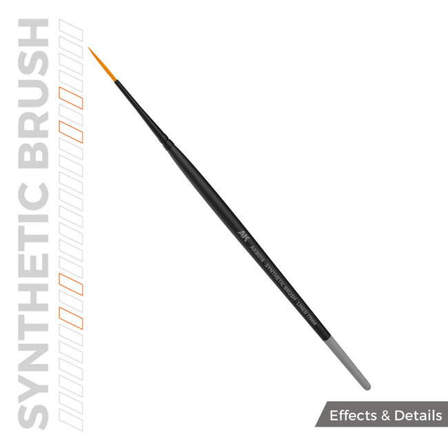 AK interactive Liner Synthetic Brush 17mm - AKB018