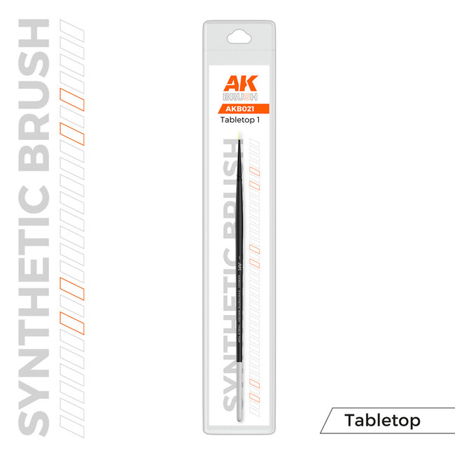 AK interactive Tabletop Synthetic Brush 1 - AKB021