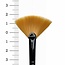 AK interactive Fan Shape Synthetic Brush - AKB017 - image