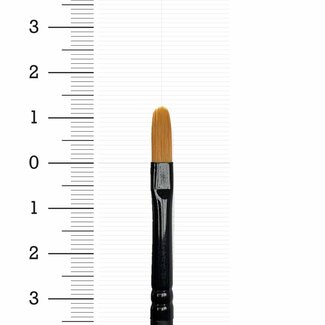 AK interactive Filbert Synthetic Brush 4 - AKB015 - image