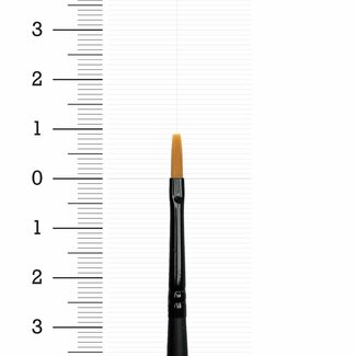 AK interactive Flat Synthetic Brush 1 - AKB001 - image