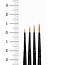 AK interactive Precision Synthetic Brushes Set - 3x - AKB105