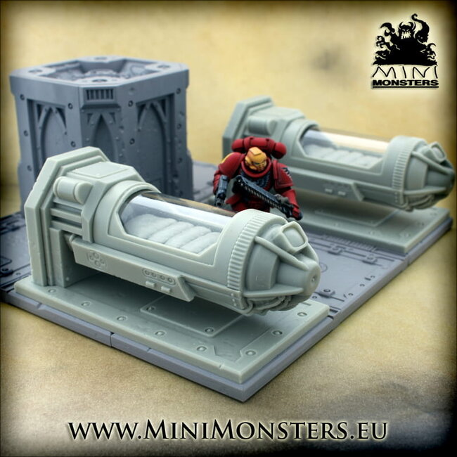 Mini Monsters Cryo Stasis Capsule - 5x - MM-0149